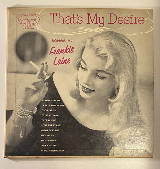 Frankie Laine - That's My Desire 1955 Vinyl LP