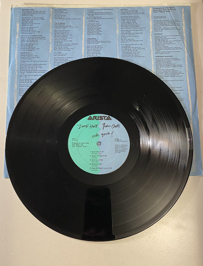 Hall & Oates - Ooh Yeah - 1988 Vinyl LP