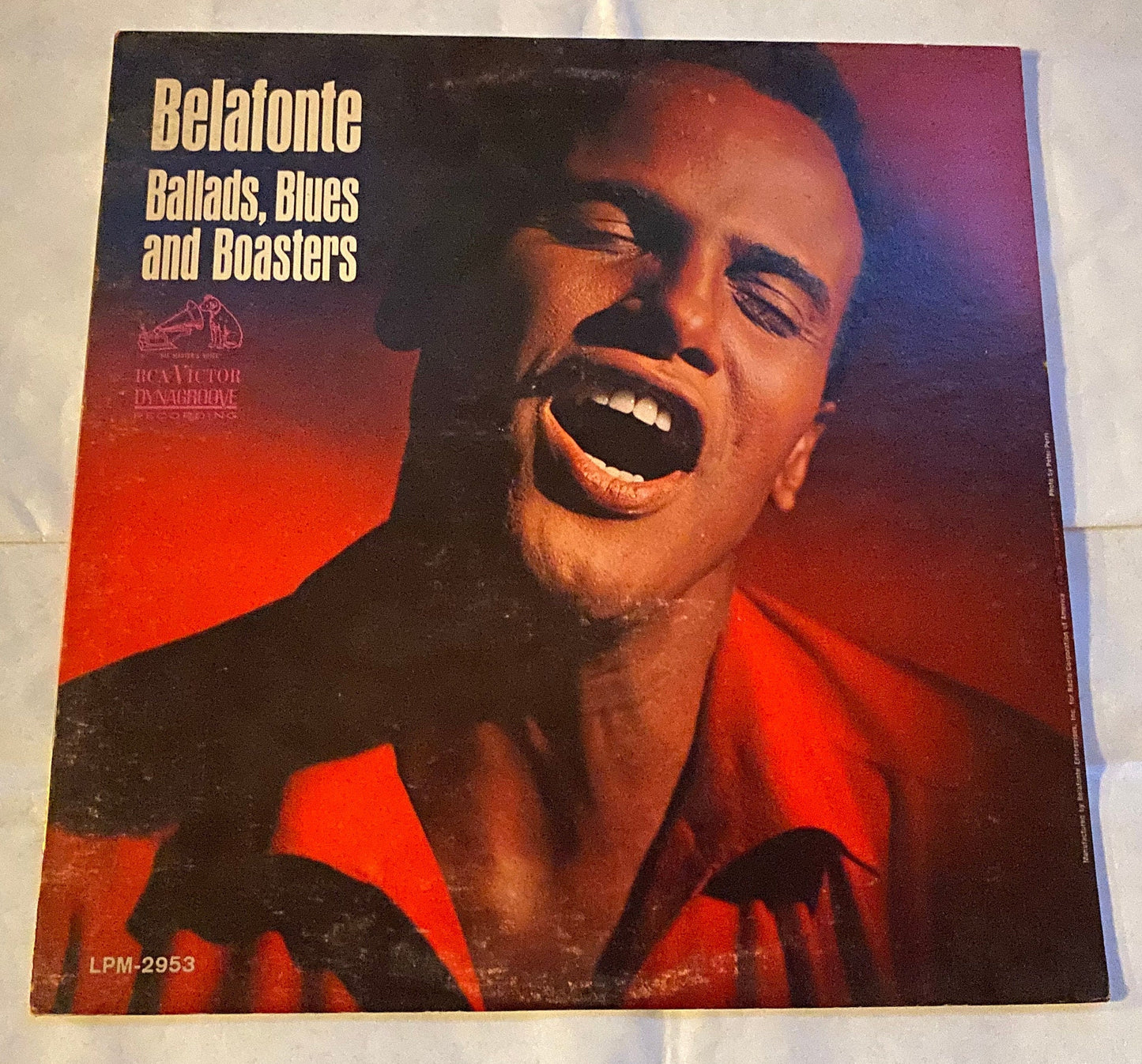 Harry Belafonte - Ballads, Blues and Boasters 1964 Vinyl LP