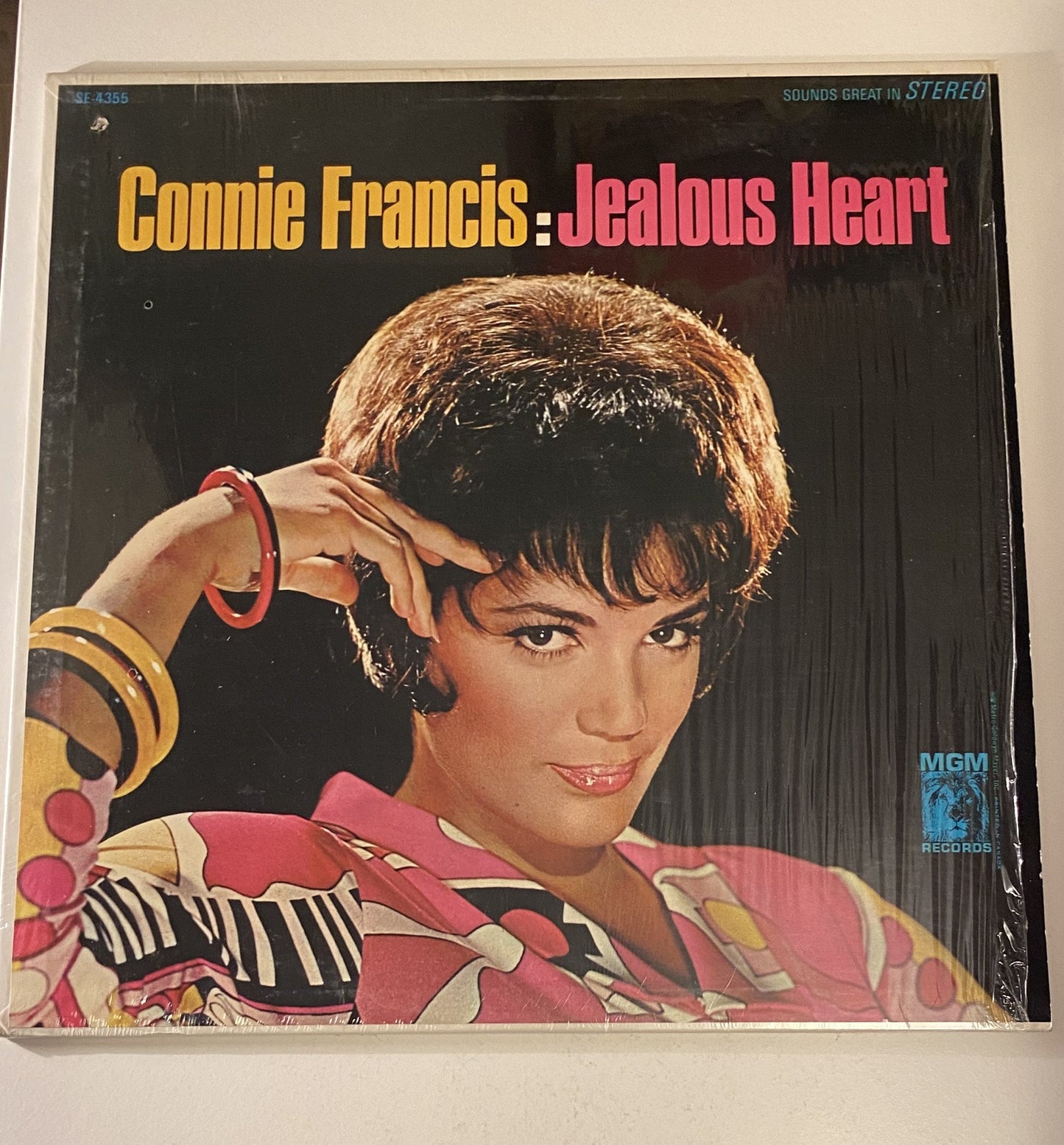 Connie Francis - Jealous Heart - 1966 Vinyl LP