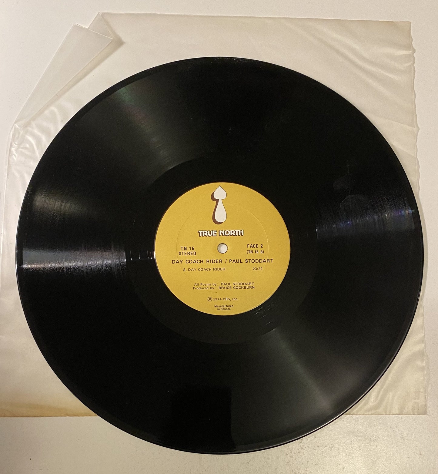 Paul Stoddart - Day Coach Rider - 1974 Vinyl LP Record