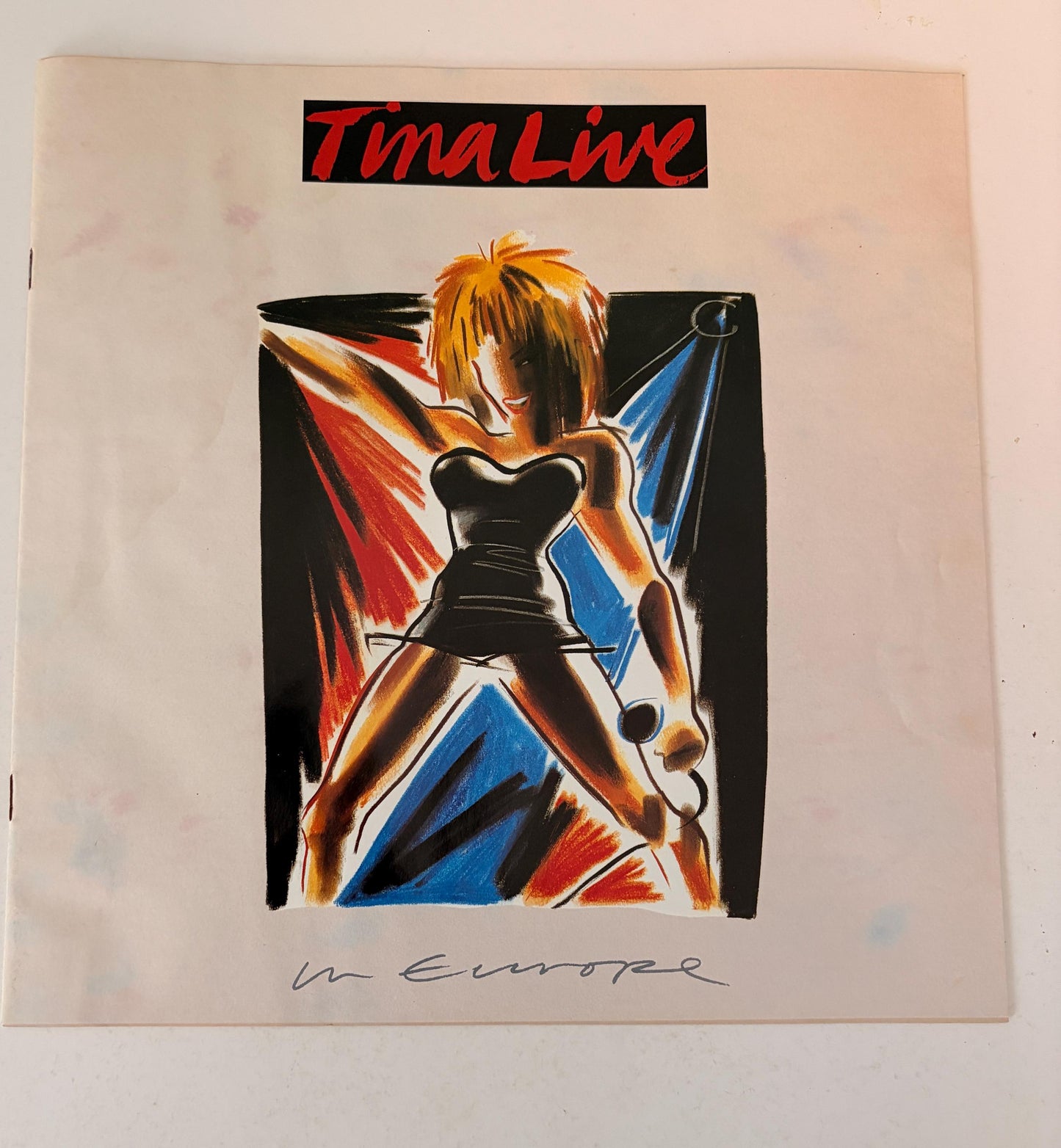 Tina Live in Europe - 1988 Double Vinyl Record