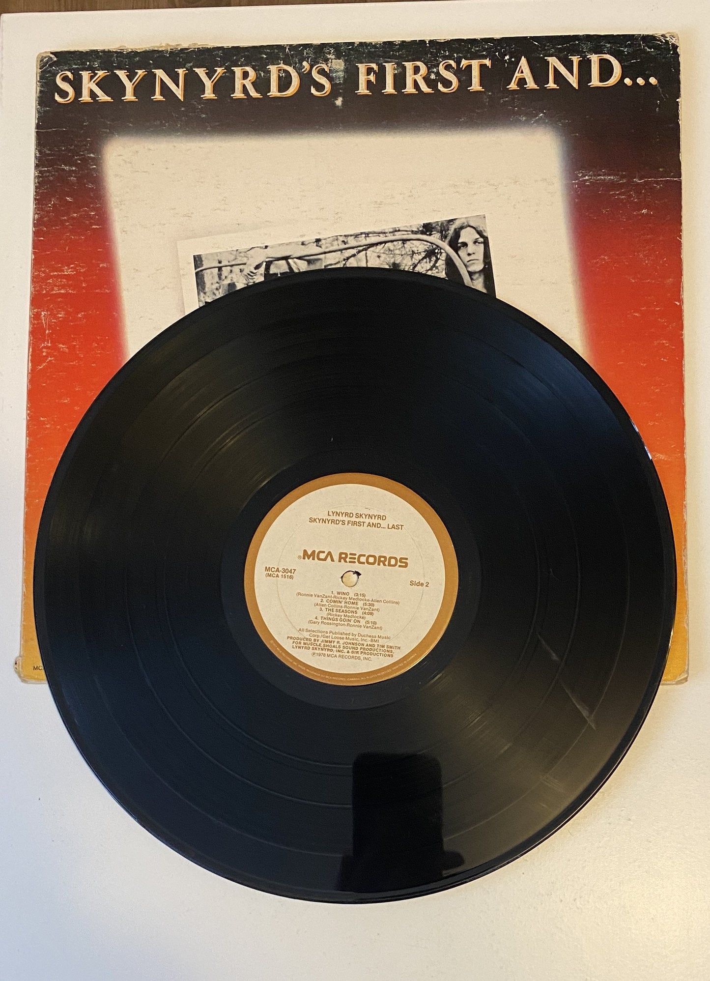 Lynyrd Skynyrd's First And Last 1978 Vinyl LP Record