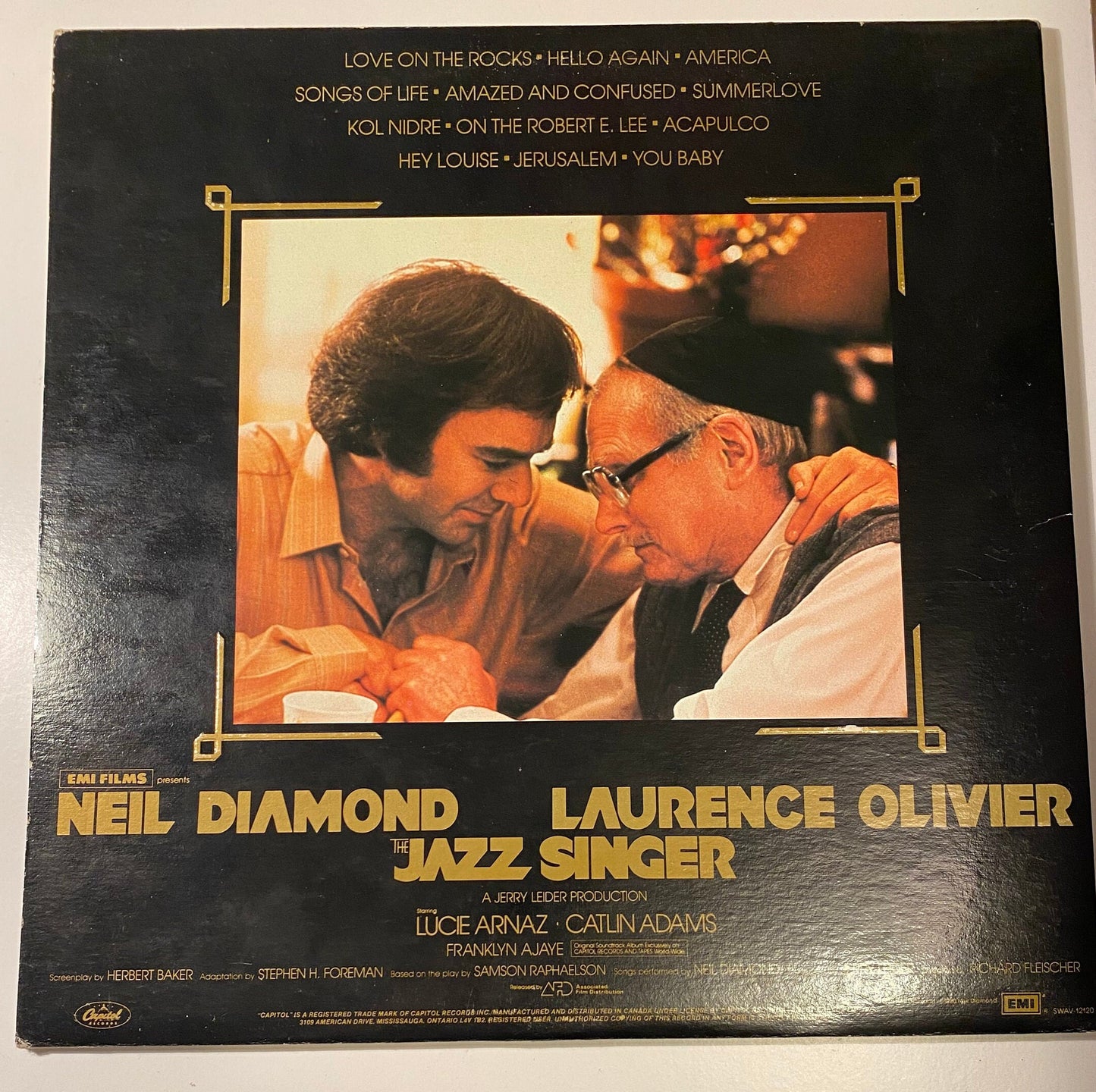Neil Diamond - Jazz Singer 1980 Vinyl LP