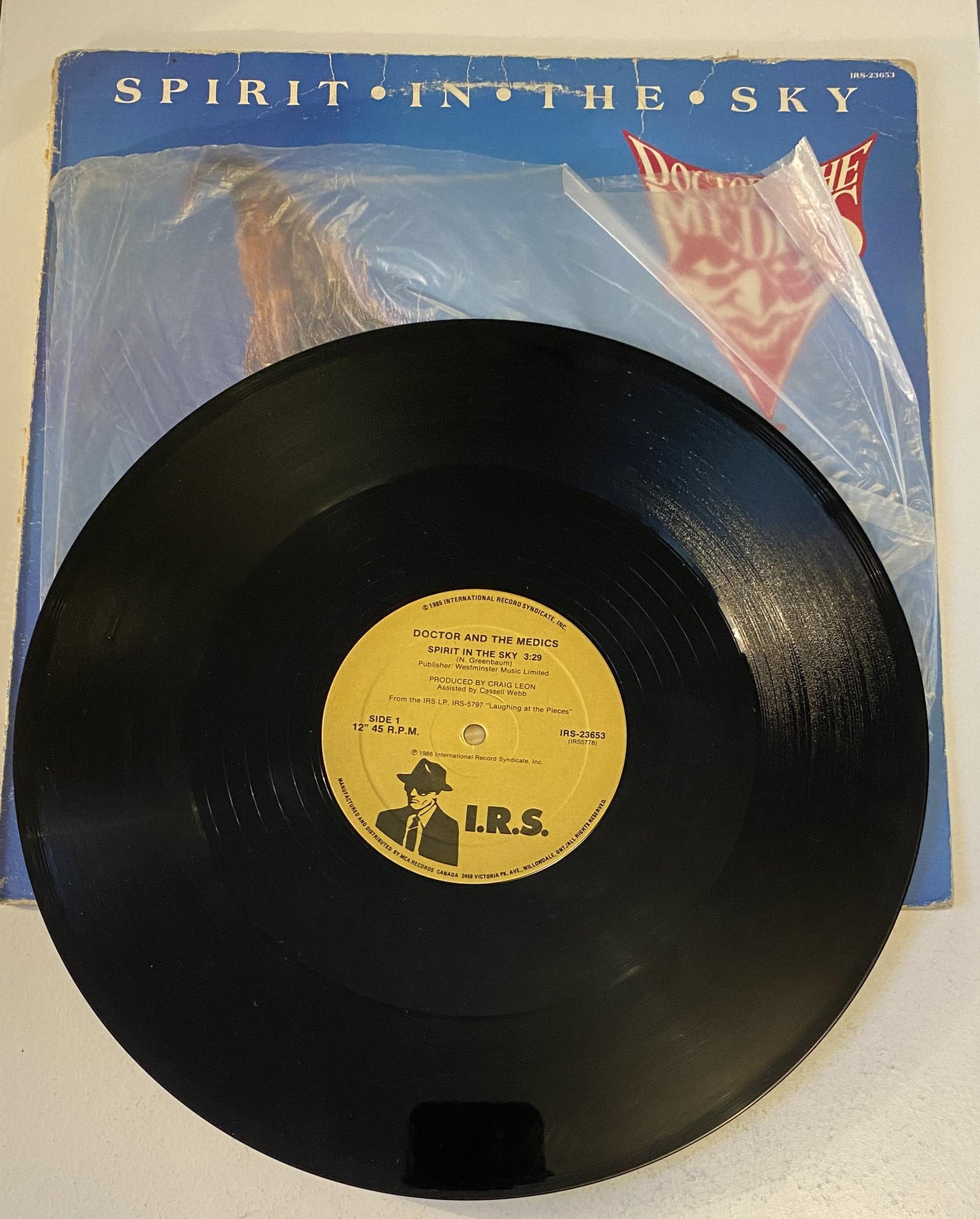 Doctor & the Medics - Spirit in the Sky - 1986 Vinyl LP (12" 45RPM)
