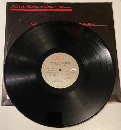 Robbie Patton - Distant Shores 1981 Vinyl LP Record