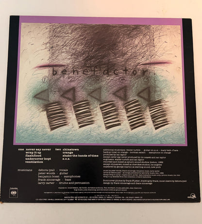 Romeo Void - Benefactor 1982 Vinyl Record