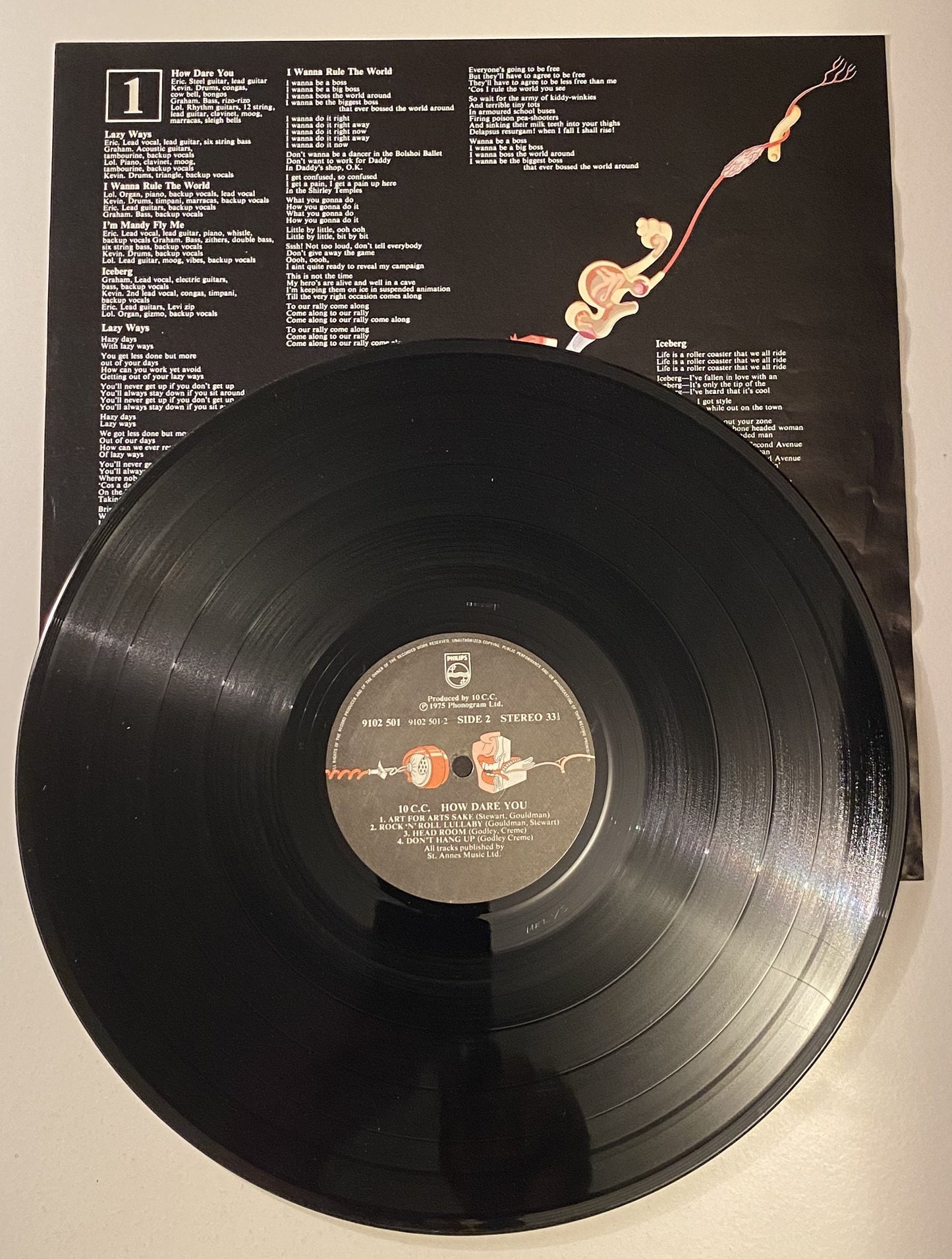 10 cc - How Dare You - 1975 Vinyl LP