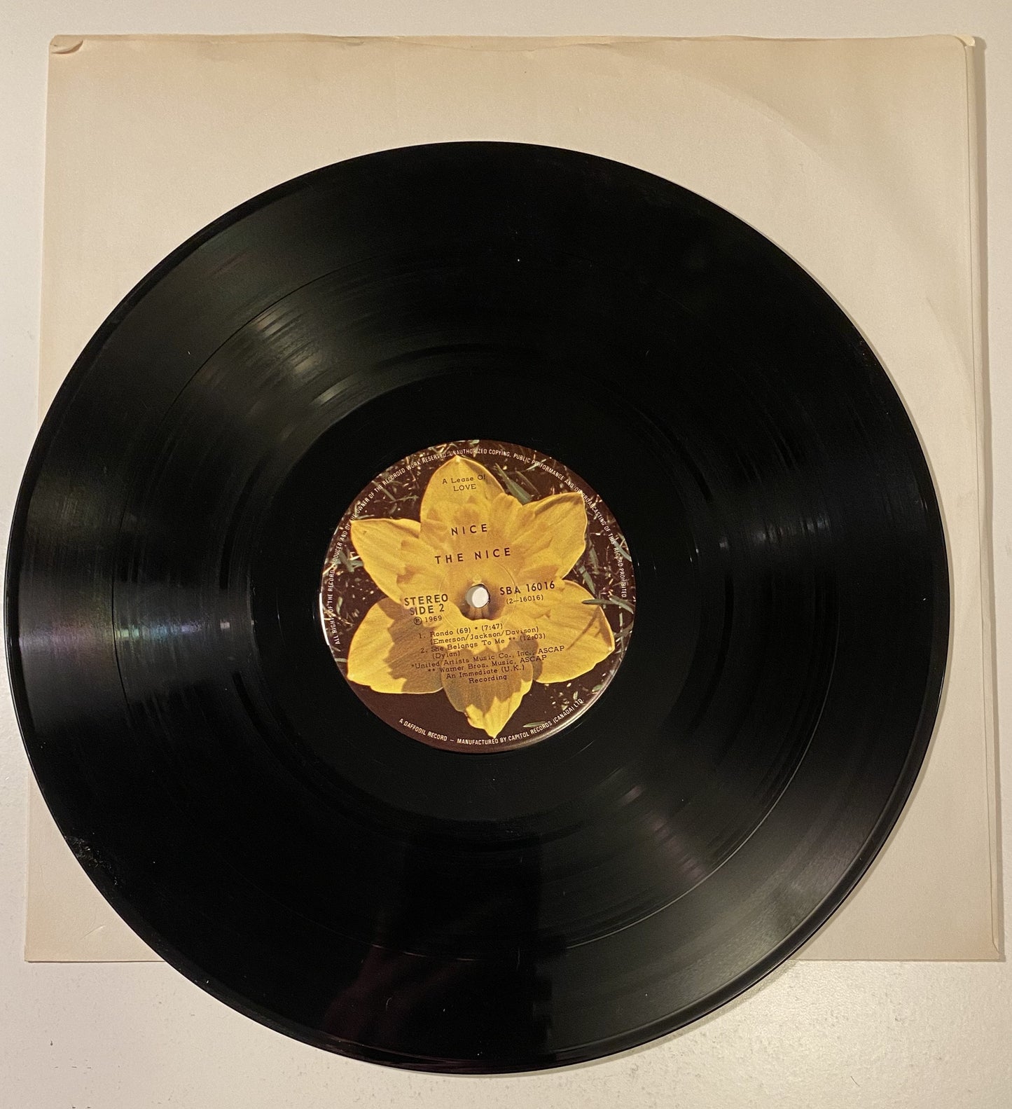 The Nice - Nice - 1972 Vinyl LP