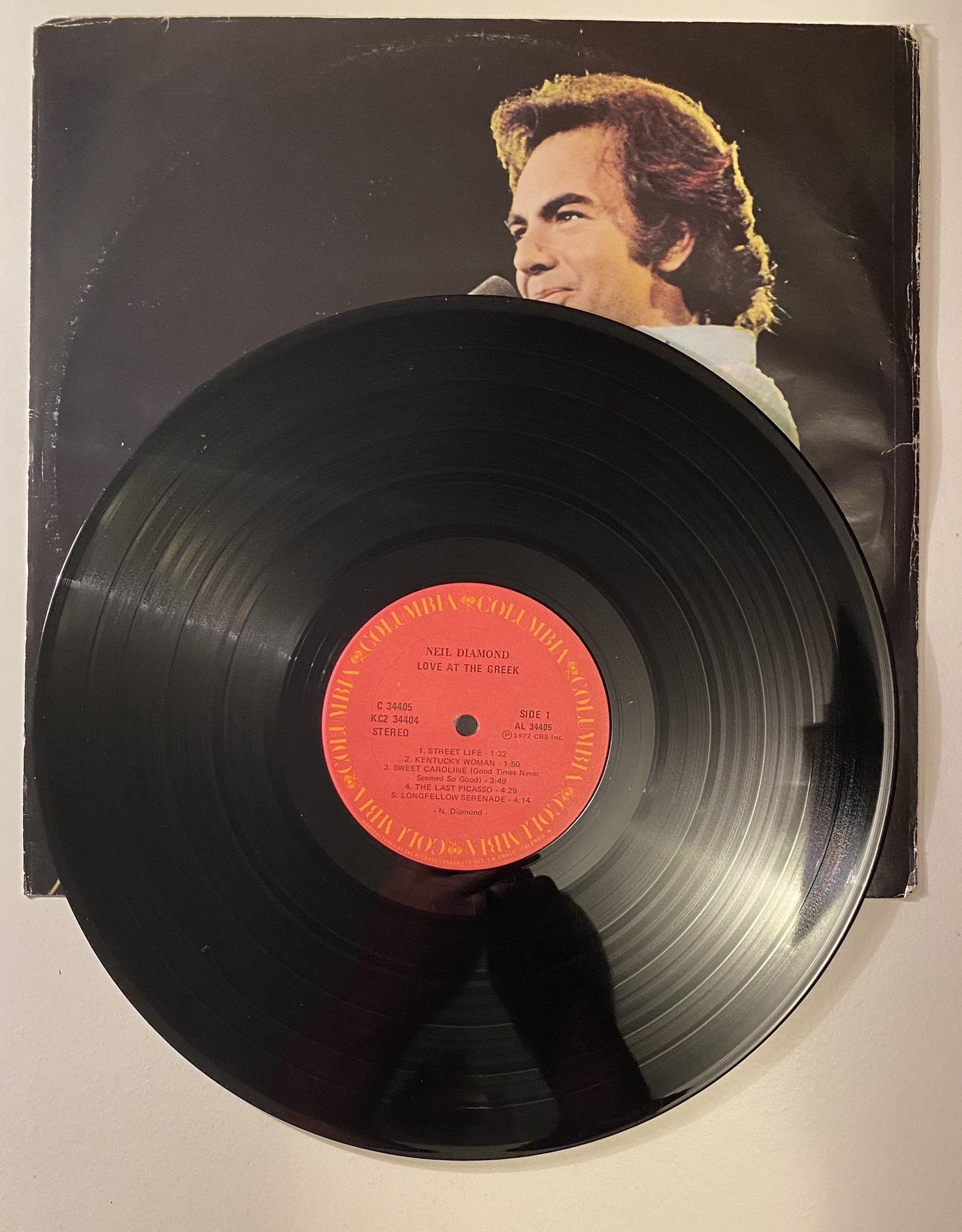 Neil Diamond - Love at the Greek - 1977 Vinyl LP