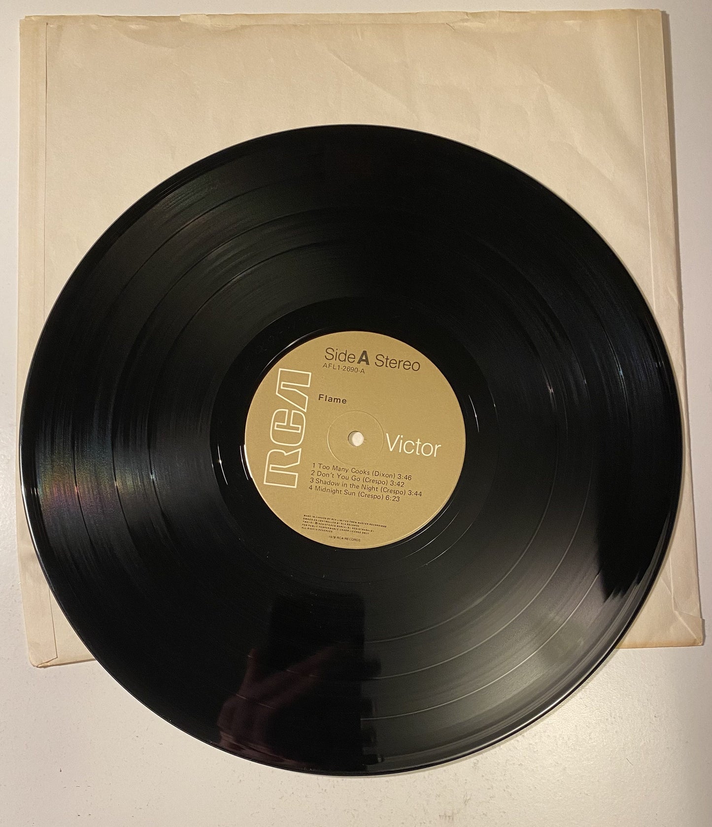 Flame - 1978 Vinyl LP Record