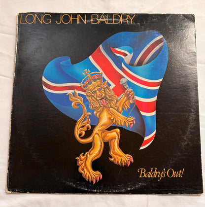 Long John Baldry - Baldry's Out 1979 Vinyl Record