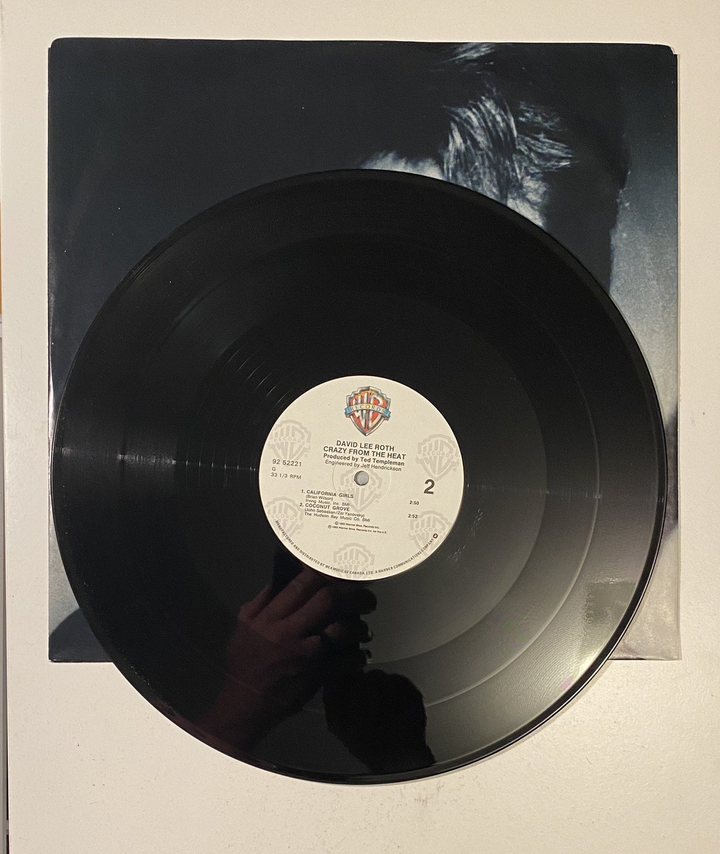 David Lee Roth - Crazy From the Heat - 1985 Vinyl EP