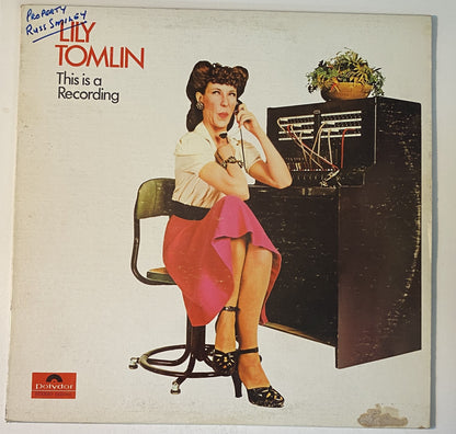 Lily Tomlin - This is a Recording - 1971 Vinyl LP Record