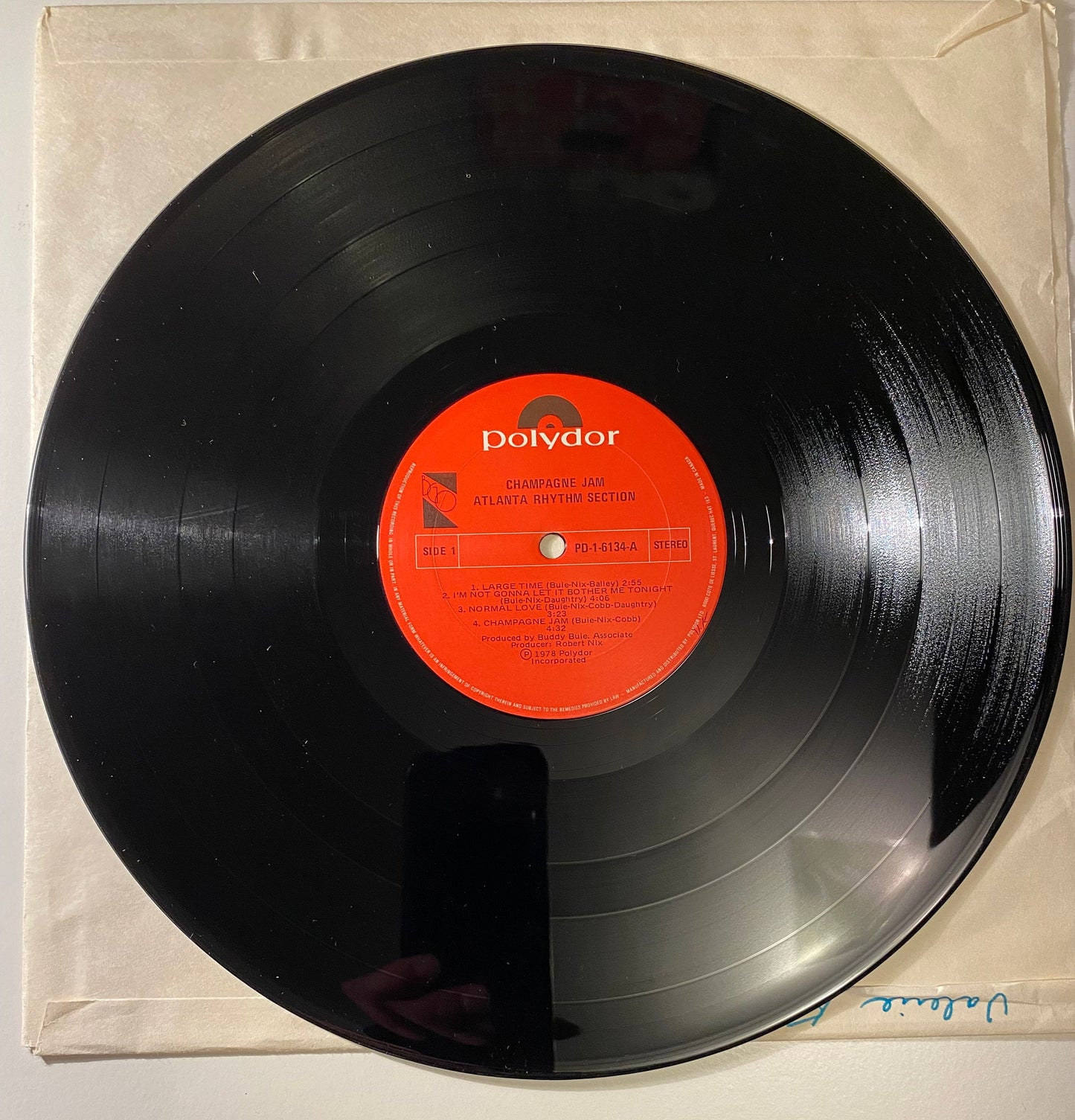 Atlanta Rhythm Section - Champagne Jam - 1978 Vinyl LP