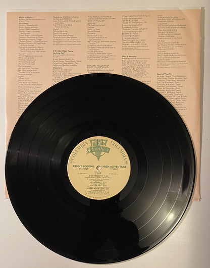 Kenny Loggins - High Adventure - 1982 Vinyl LP