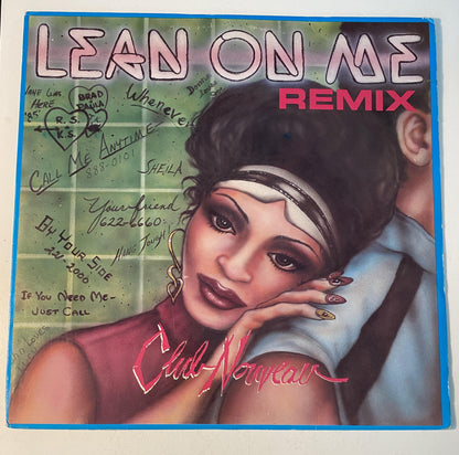 Club Nouveau - Lean On Me Remix 1987 Vinyl Record