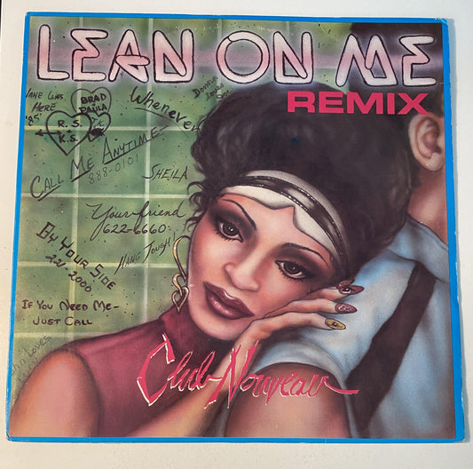 Club Nouveau - Lean On Me Remix 1987 Vinyl Record