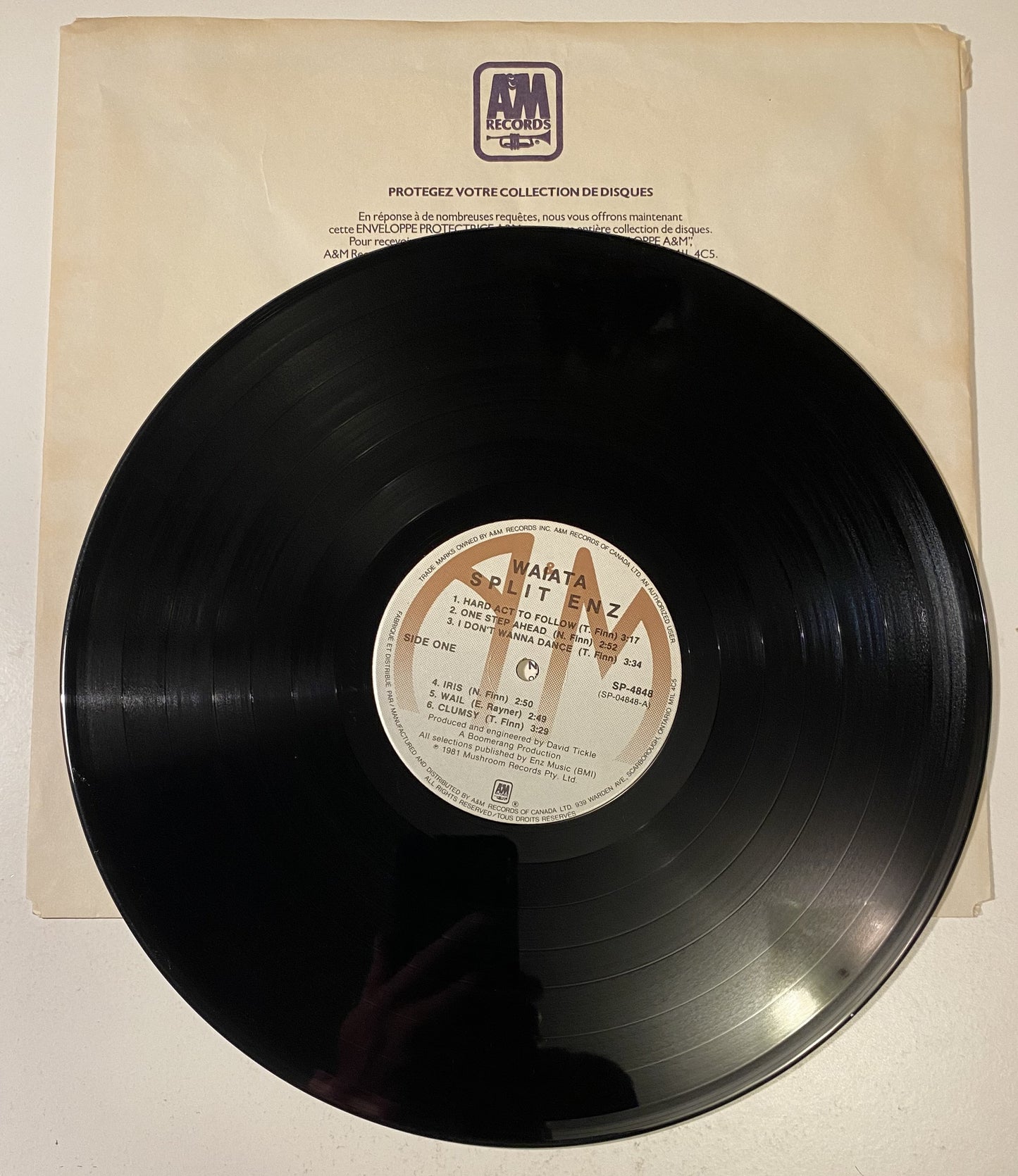 Split Enz - Waiata - 1981 Vinyl LP
