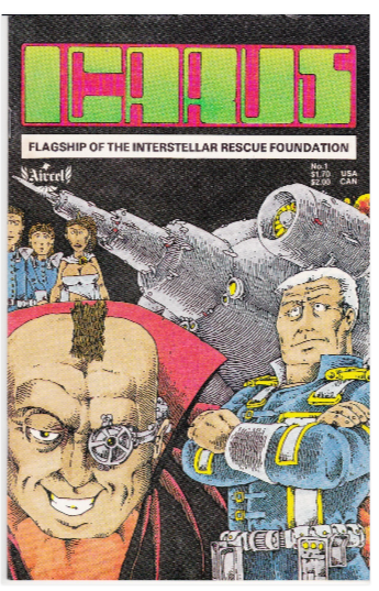 Aircel Comics Icarus 'Flagship of the Interstellar Rescue Foundation'