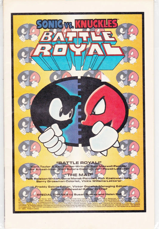 Sonic vs. Knuckles: Battle Royale Special (1997)