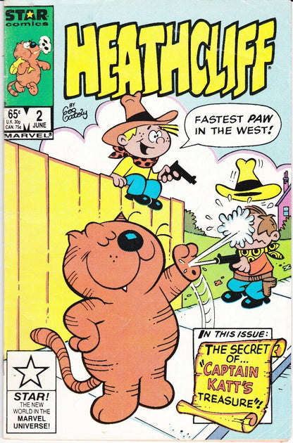 Heathcliff #2 – Marvel Star Comics (June 1985)