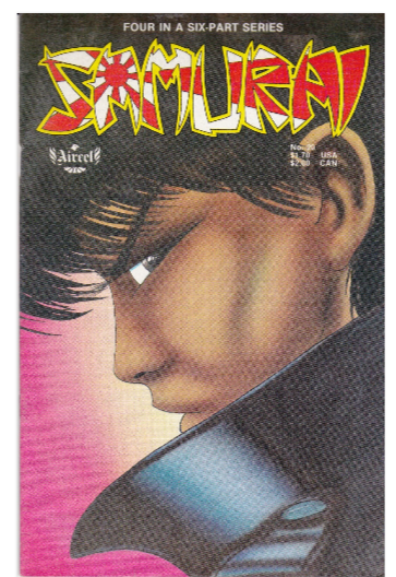 Aircel Comics 'Samurai No. 20 1987