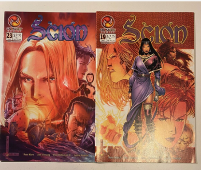 Lot of 2 Crossgen Comics - Scion - 2002