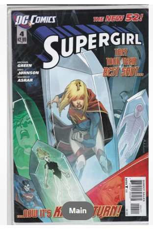 DC Comics Supergirl Kara's Turn #4 December 2011