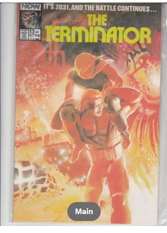 NOW Comics The Terminator 1989